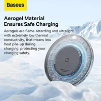 Baseus - Simple 2 - Wireless charger, 15W, Black (CCJJ050001) – Bild 3