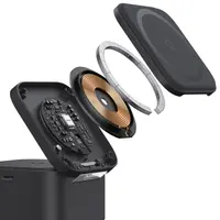 Baseus - Stazione di ricarica wireless MagPro 3in1 per smartphone, smartwatch e cuffie, nero – Bild 7