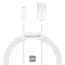 Baseus Superior Serie - Schnellladekabel USB-A auf LIghtning, 2.4A 2m, Weiss (CALYS-C02)