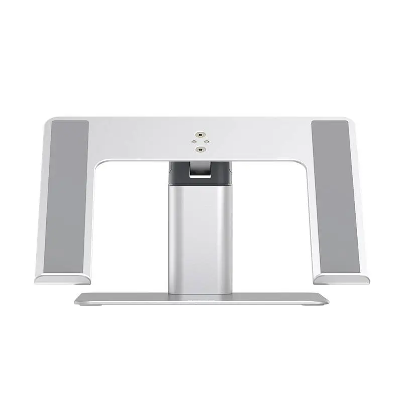 Baseus - Supporto regolabile per laptop in metallo, argento (LUJS000012)