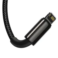Baseus - Tungsten Gold - 3-in-1 fast charging cable USB to M+L+C, 3.5A 1.5m, Black (CAMLTWJ-01) – Bild 9