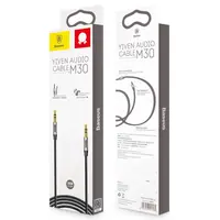 Baseus - Yiven - Cavo audio (da AUX a AUX), 1,5 m, argento+nero (CAM30-CS1) – Bild 4