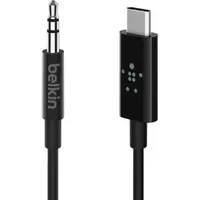 Belkin - 3.5mm Audio to USB-C Cable, 90cm, Audio cable for music, Black – Bild 2