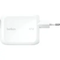 Belkin - BoostCharge GaN charger, 67W, with retractable USB-C cable, White – Bild 4