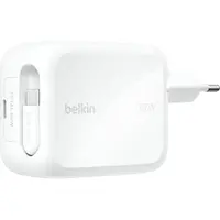 Belkin - BoostCharge GaN Netzteil, 67W, mit ausziehbarem USB-C Kabel, Weiss – Bild 5