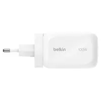 Belkin - BoostCharge Pro GaN charger, 100W, 3 ports, with travel adapter, White – Bild 4