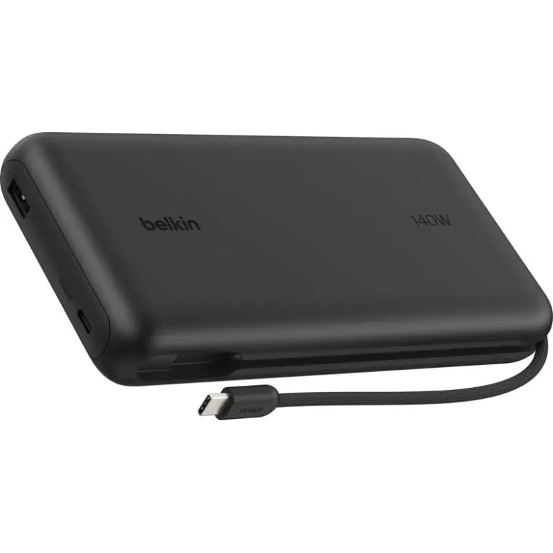 Belkin - BoostCharge Pro Powerbank, 25 000 mAh, 140W, USB-C PD, Schwarz