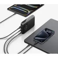 Belkin - BoostCharge Pro Powerbank avec 2x ports USB-C et USB-A 65W + câble USB-C vers USB-C, Noir – Bild 4