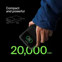 Belkin - BoostCharge Pro Powerbank con 2 porte USB-C e USB-A da 65W + cavo da USB-C a USB-C, nero – Bild 8