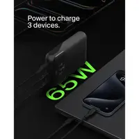 Belkin - BoostCharge Pro Powerbank con 2 porte USB-C e USB-A da 65W + cavo da USB-C a USB-C, nero – Bild 9