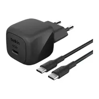 Belkin - BoostCharge USB-C charger 45W with USB-C to USB-C cable 1m, Black – Bild 1