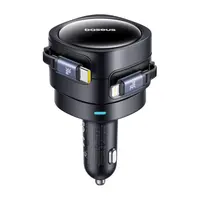 Caricabatterie da auto Baseus Enjoyment Max - 90W doppia porta da USB-C a Lightning, U+C, nero – Bild 2
