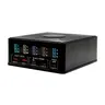 Caricatore multiplo da 160 W modello 868H, nero - 2 x USB-A / 3 x USB-C