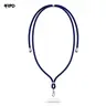 Chaîne pour portable RPD Universal Nylon Necklace - Carte d'insertion robuste - pour tous les smartphones, bleu marine
