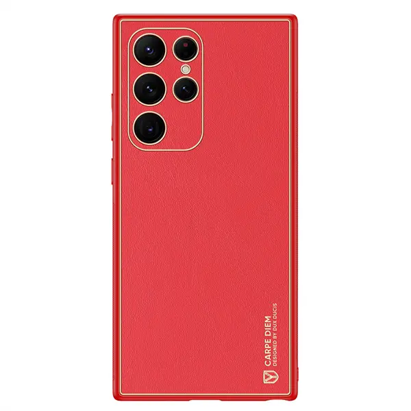 Coque DUX DUCIS Yolo rouge pour S22 Ultra