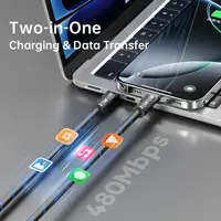Cordon de téléphone R15 avec câble de données de chargement rapide de C à L 27W/60W L=30CM – Bild 4