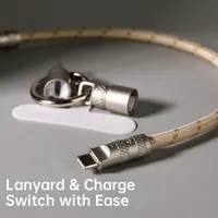 Cordon de téléphone R15 avec câble de données de chargement rapide de C à L 27W/60W L=30CM – Bild 5