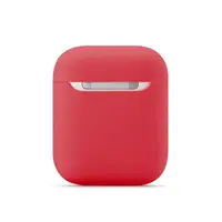 Custodia in silicone per Airpods 1a+2a generazione rosso – Bild 3