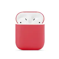 Custodia in silicone per Airpods 1a+2a generazione rosso – Bild 5