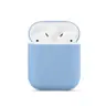 Custodia in silicone per Airpods di 1a+2a generazione, blu costa