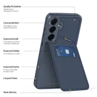 Dux Ducis - A15 5G/4G - Rafi II Hülle mit Kickstand & Kartenfächern, Blau – Bild 6