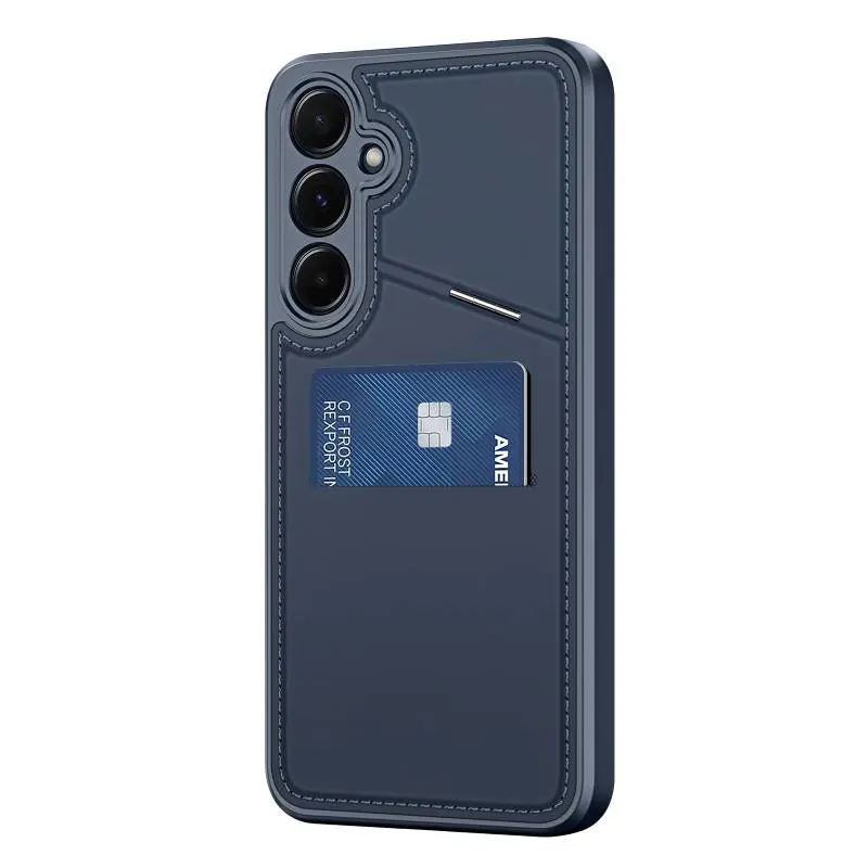 Dux Ducis - A15 5G/4G - Rafi II Hülle mit Kickstand & Kartenfächern, Blau
