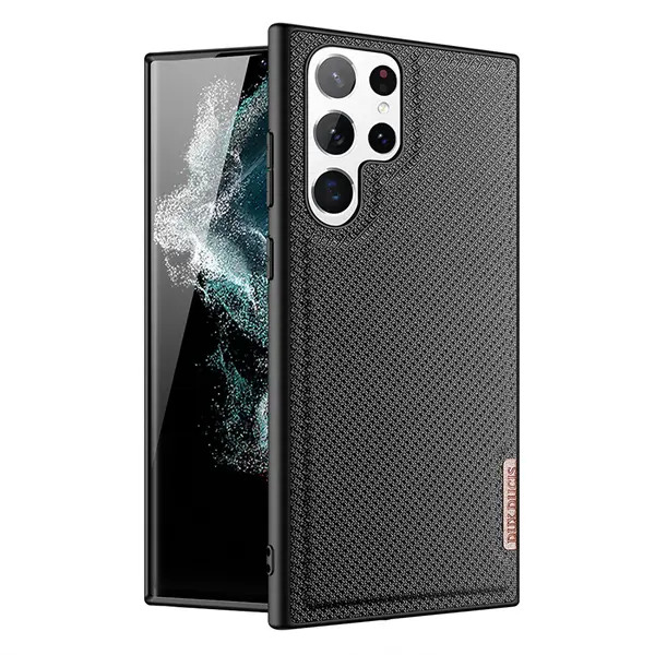 DUX DUCIS Fino Case in schwarz für das S22 Ultra