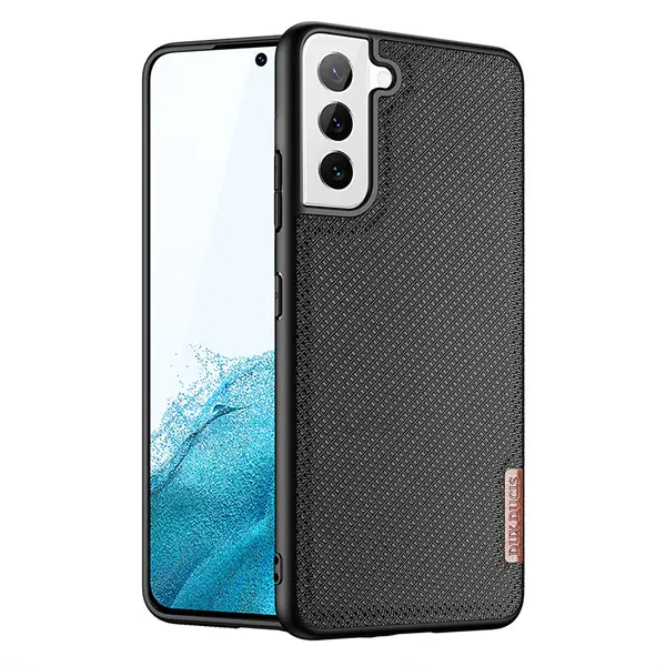 DUX DUCIS Fino Case in schwarz für das S22