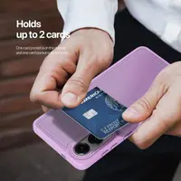 Dux Ducis - Galaxy S25 Edge - Custodia magnetica Rafi II con supporto e scomparti per carte, viola – Bild 9