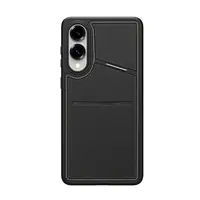 Dux Ducis - Galaxy S25 Edge - Custodia magnetica Rafi II con supporto e slot per carte, nero – Bild 2