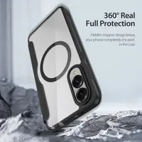Dux Ducis - Galaxy S25 Edge - Custodia Skin X Pro Series con MagSafe, nero – Bild 8