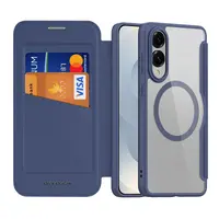 Dux Ducis - Galaxy S25 Edge - Housse Skin X Pro Series avec MagSafe, bleu – Bild 2