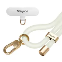 DUX - PL-I Premium Silicone Lanyard Chaîne pour portable, Blanc – Bild 7