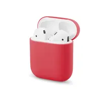 Etui silicone Airpods 1+2ème génération rouge – Bild 6