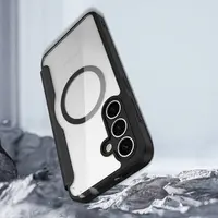 Galaxy S25 Plus - Coque Dux Ducis Skin X Pro Series avec Magsafe et porte-monnaie, couleur noire – Bild 2