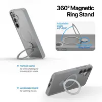 Galaxy S25 Plus - Dux Ducis Yind Series with Magsafe and stand function, gray – Bild 5
