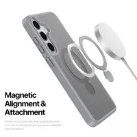 Galaxy S25 Plus - Dux Ducis Yind Series with Magsafe and stand function, gray – Bild 7