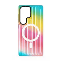 Galaxy S25 Ultra - DUX Zest Series Flip Case, Gradient Rainbow – Bild 2