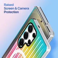 Galaxy S25 Ultra - DUX Zest Series Flip Case, Gradient Rainbow – Bild 8