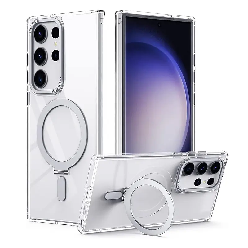 Galaxy S25 Ultra - Magsafe Stand Case silver