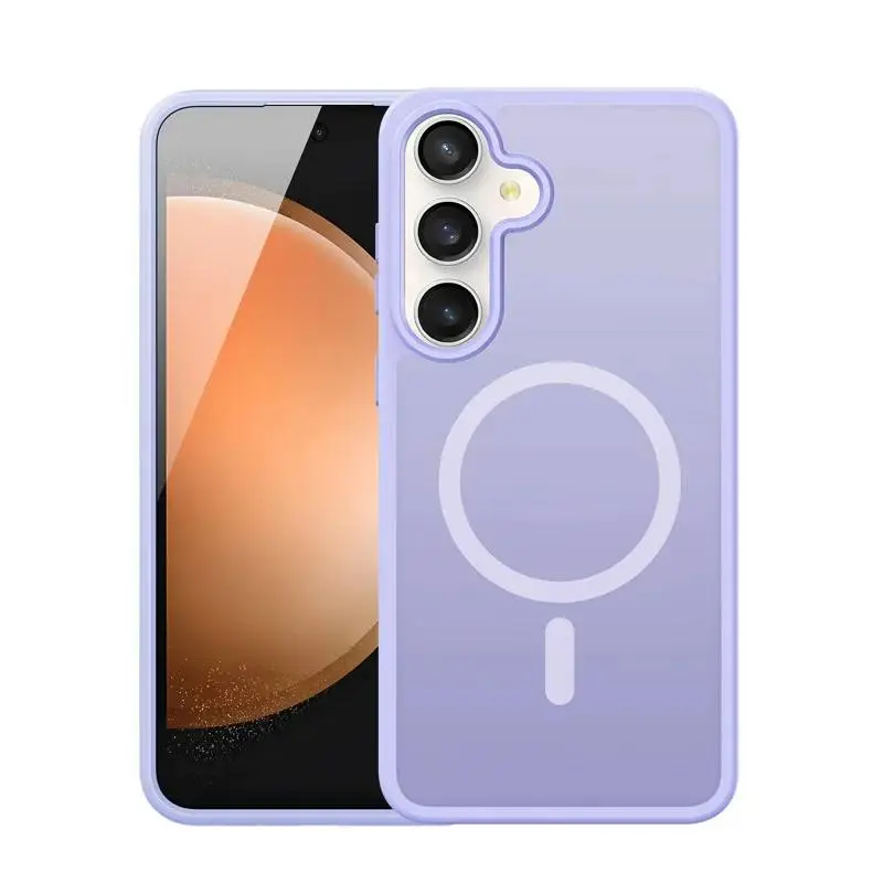 Galaxy S26 FE/S25 FE - Dux Ducis Yind Series avec Magsafe en rose clair