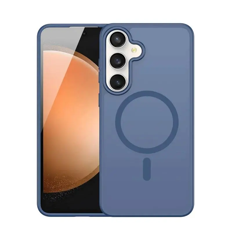 Galaxy S26 FE/S25 FE - Dux Ducis Yind Series with Magsafe in dark blue