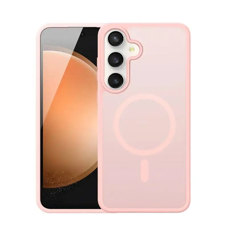 Galaxy S26 FE/S25 FE - Dux Ducis Yind Series with Magsafe in light pink