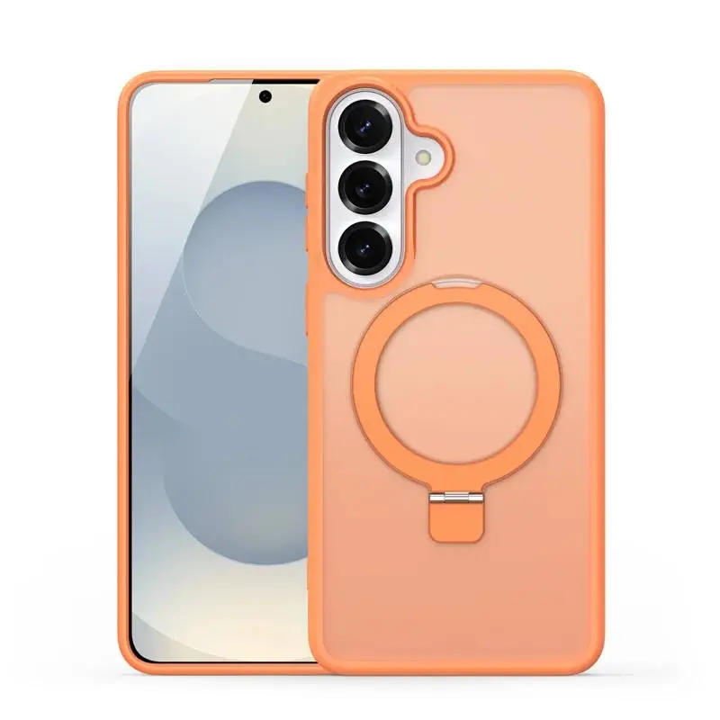 Galaxy S26 Plus - Dux Ducis Yind Series avec Magsafe et fonction stand, orange