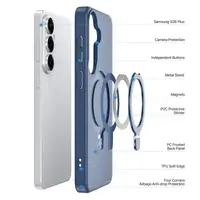 Galaxy S26 Plus - Dux Ducis Yind Series mit Magsafe in Dunkelblau – Bild 4