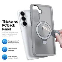 Galaxy S26 Plus - Dux Ducis Yind Series mit Magsafe und Standfunktion, Grau – Bild 7