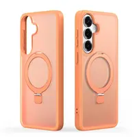 Galaxy S26 Plus - Dux Ducis Yind Series mit Magsafe und Standfunktion, Orange – Bild 3