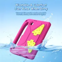 Galaxy Tab A11/A9 8.7/S7 - Dux Ducis Puff Series, aufstellbares Flip-Etui, pink – Bild 8