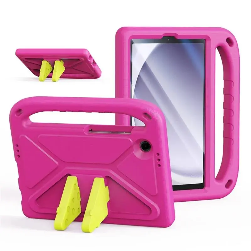 Galaxy Tab A11/A9 8.7/S7 - Dux Ducis Puff Series, stand-up flip case, pink