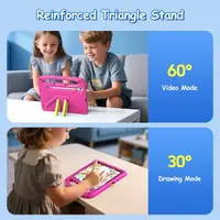 Galaxy Tab S10 Lite/S10 FE/S9/S9 FE/S8/S7/S7 - Serie Dux Ducis Domo, custodia flip stand-up, rosa – Bild 7